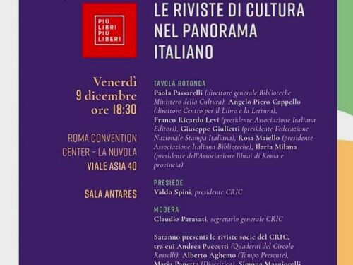 Le riviste di cultura nel panorama italiano